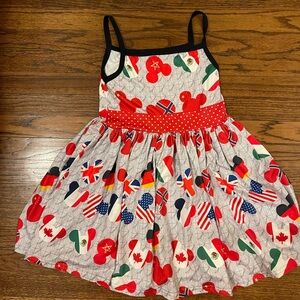 Disney Epcot Kids Dress